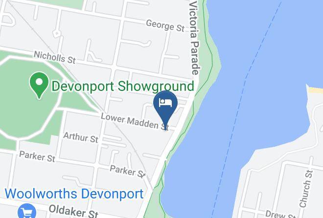 Devonport - The Elimatta Hotel Maps