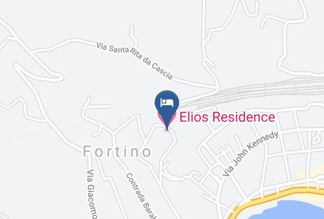 Salerno - Elios Residence Hotel Maps