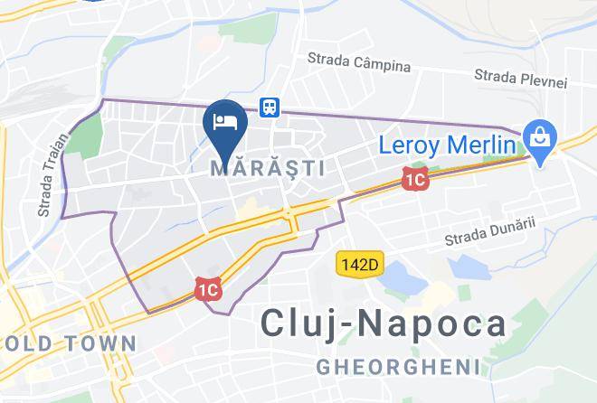 Cluj Napoca - Elis Residence Maps