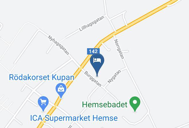 Gotland - Elisabet Rum Och Frukost Maps