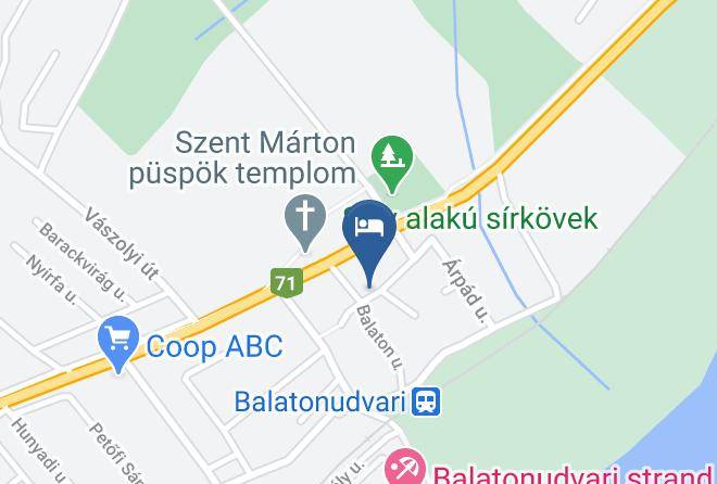 Balatonudvari - Elisabeth Vendeghaz Maps