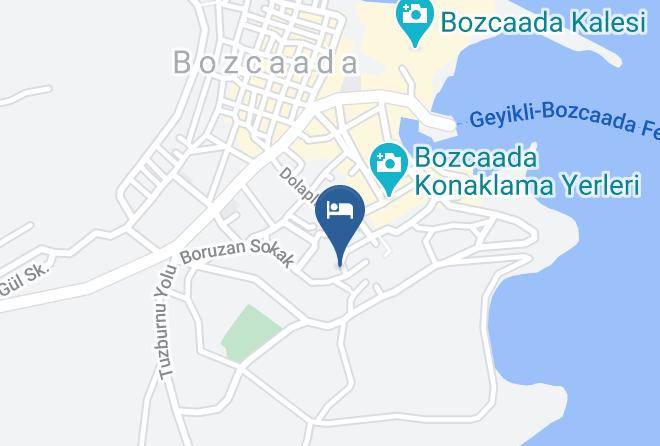 Bozcaada - Elit Butik Otel Maps