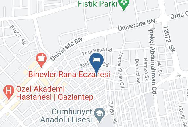 Sahinbey - Elit Class Residence Hotel Maps