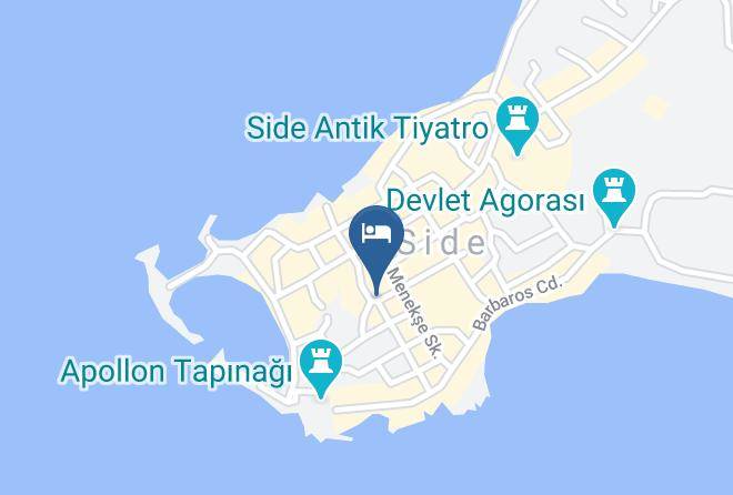 Manavgat - Elit Garden Hotel Maps