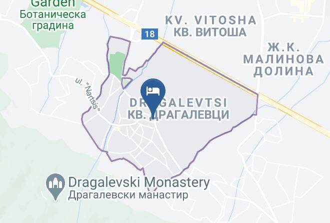 Sofia - Elit Hotel Maps
