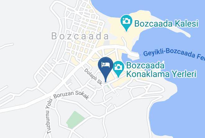 Bozcaada - Elit Konukevi Maps