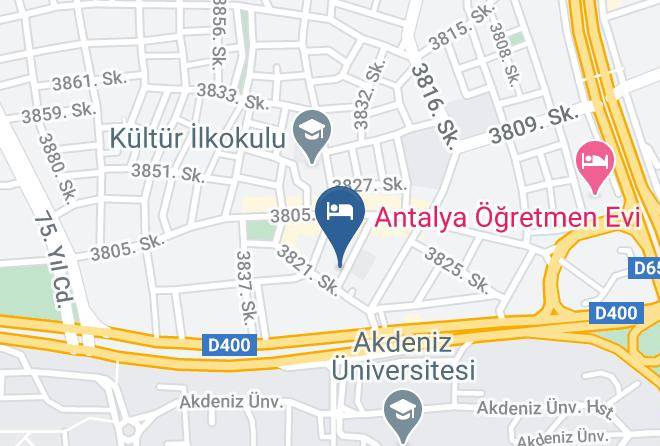 Kepez - Elit Otel Maps