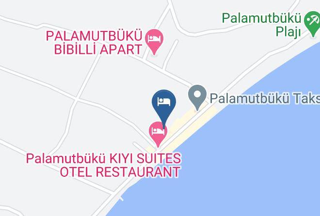 Mugla - Elit Otel Palamutbuku Maps
