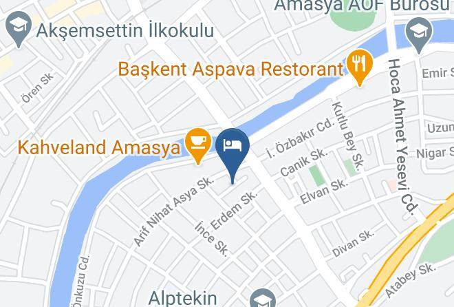 Amasya Gokdere - Elit Pansiyon Cafe Maps