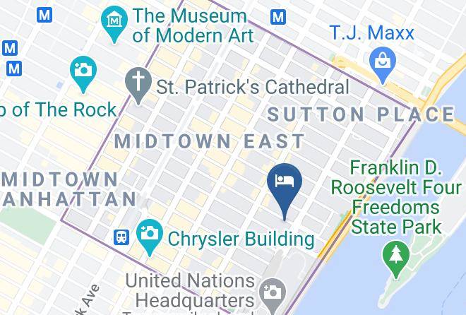 New York - Midtown Lodging Maps