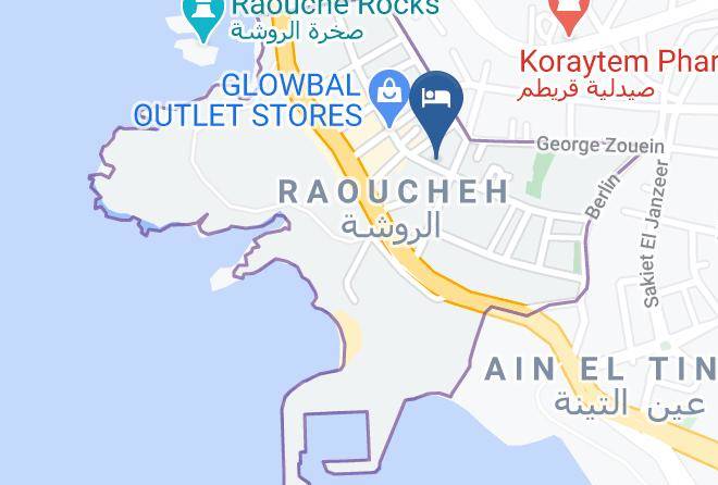 Beyrouth - Elite Hotel And Spa Maps