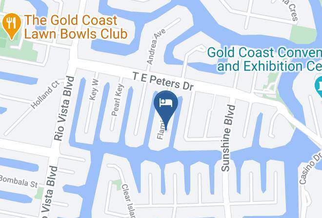 Gold Coast - Elite Holiday Homes Flamingo Key Maps