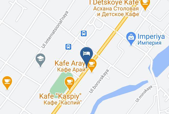 Burabay District - Elite Hotel 24 Maps