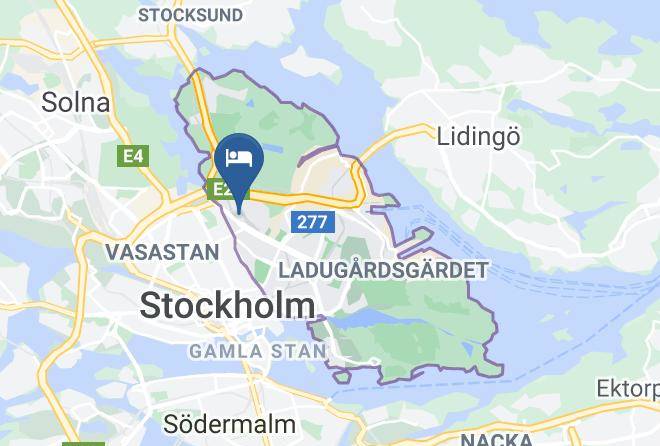Stockholm - Elite Hotel Arcadia Stockholm Maps
