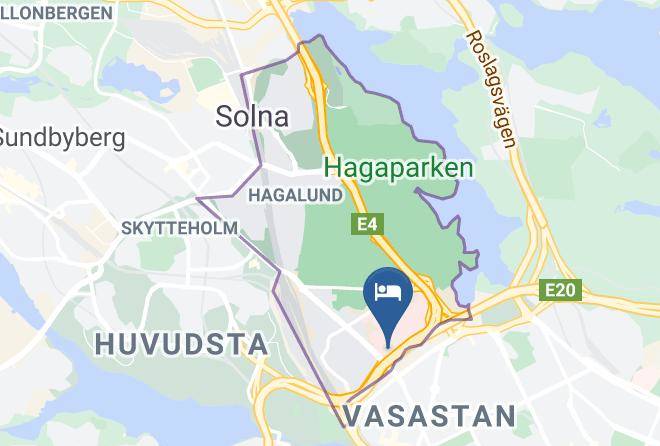 Solna - Elite Hotel Carolina Tower Maps