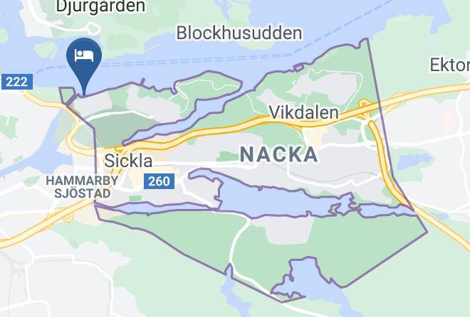 Nacka - Elite Hotel Marina Tower Stockholm Maps