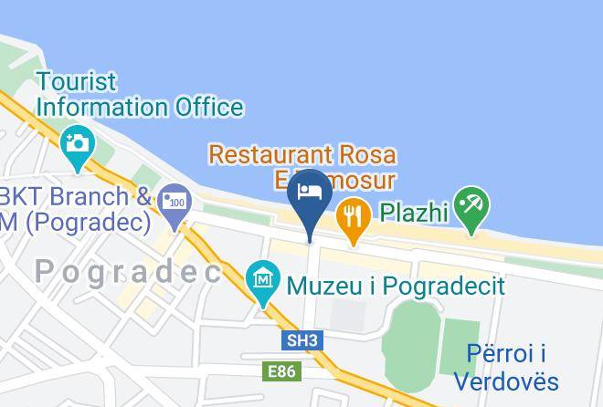 Pogradec - Elite Hotel Maps