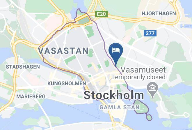 Elite Hotel Stockholm Plaza Map