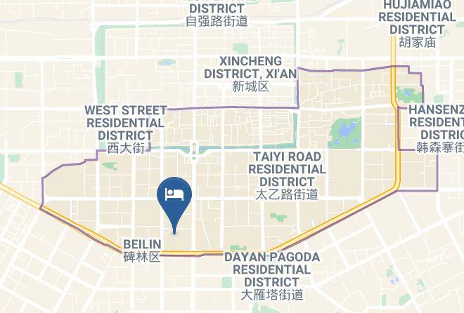 Xi An - Elite Hotel Xian Maps