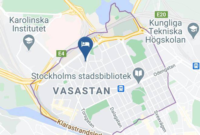 Elite Palace Hotel Stockholm Map