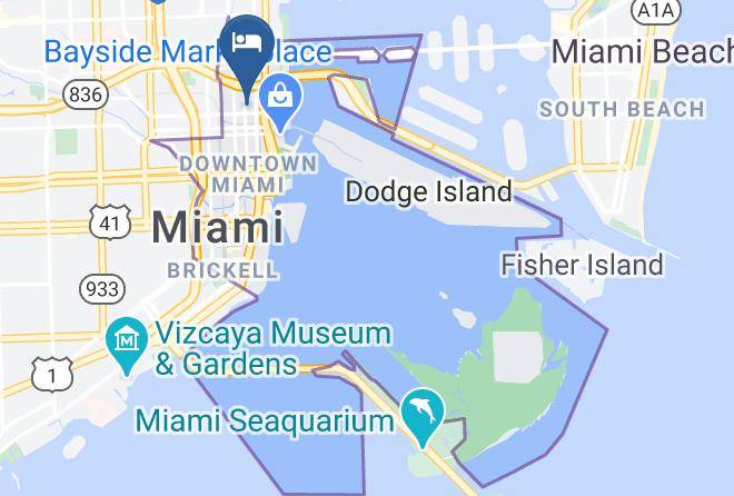Miami Dade - Elite Residences At Paramount Miami Maps