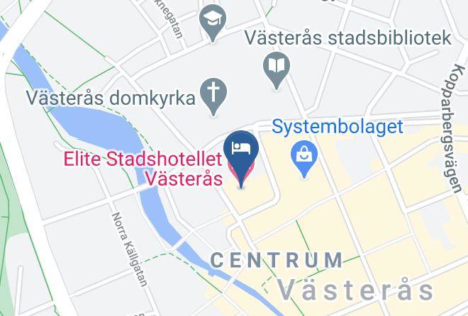 Vasteras - Elite Stadshotellet Vasteras Maps