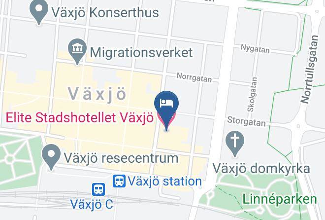Vaxjo - Elite Stadshotellet Vaxjo Maps