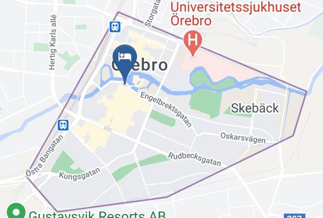 Orebro - Elite Stora Hotellet Orebro Maps
