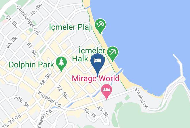 Marmaris - Elite World Marmaris Hotel Maps