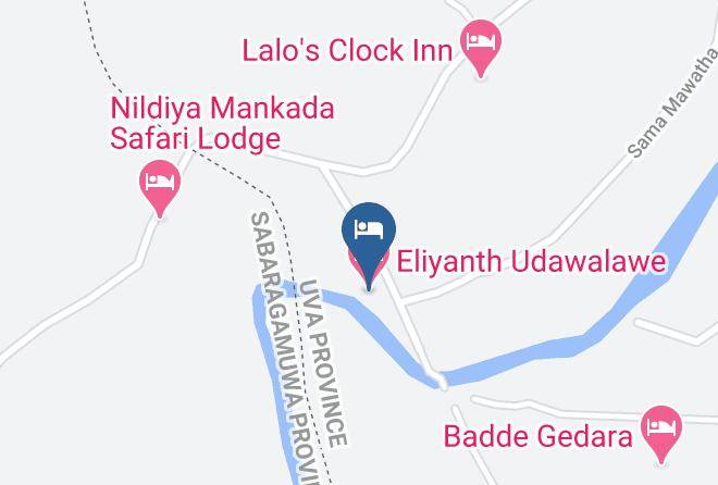 Ratnapura - Eliyanth Udawalawe Maps