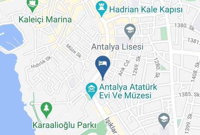 Muratpasa - Eliz Butik Hotel Maps