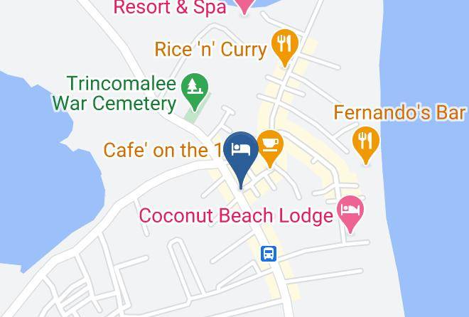 Trincomalee - Eliz Holiday Resort Maps