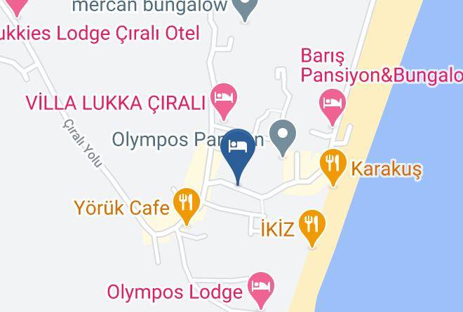 Antalya - Eliz Inn Garden Maps