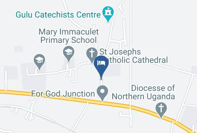 Gulu Municipality - Elizabeth Gulu Hotel Maps