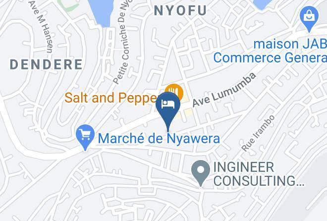 Bukavu - Elizabeth Hotel Bukavu Maps