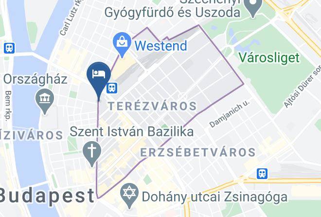 Budapest Terezvaros - Elizabeth Kardos Nyugati Uzlethaz Maps