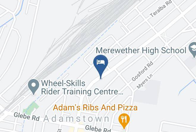 Newcastle - Elizabeth Motor Inn Maps