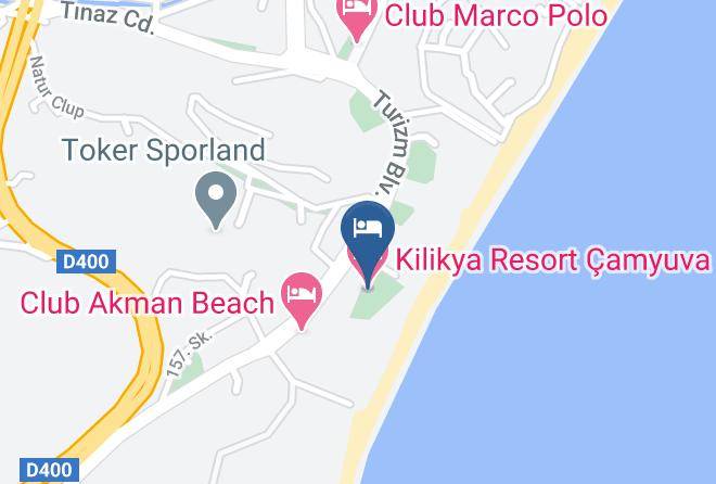 Kemer - Kilikya Resort Camyuva Maps