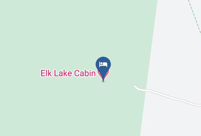 East Kootenay - Elk Lake Cabin Maps