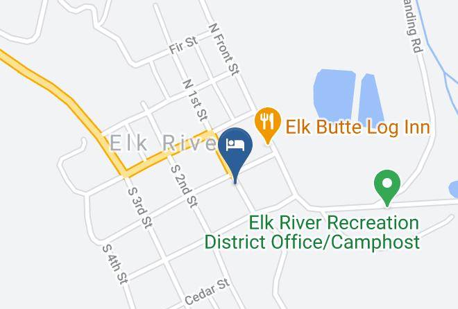 Clearwater - Elk River Lodge & General Store Maps