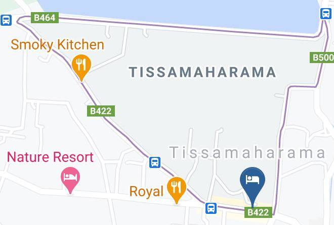 Galle - Elketha Holiday Bungalow Maps