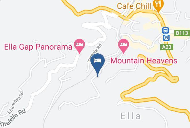 Badulla - Ella Adam's View Maps