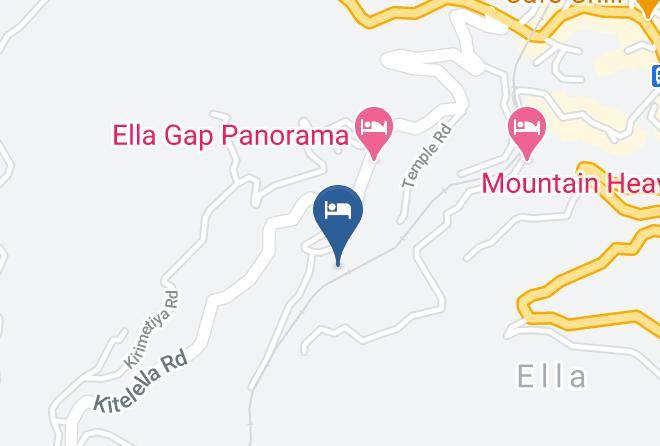 Badulla - Ella Bamboo Cabana Maps