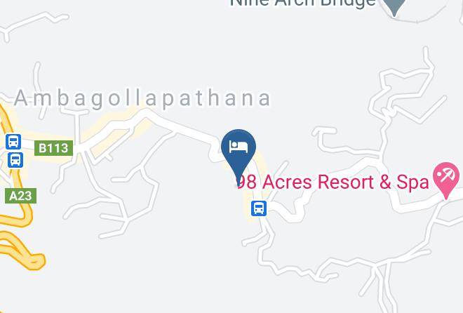 Badulla - Ella Dalhousie Maps