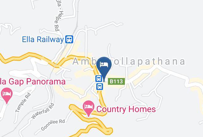 Badulla - Ella Gap View Resort Maps