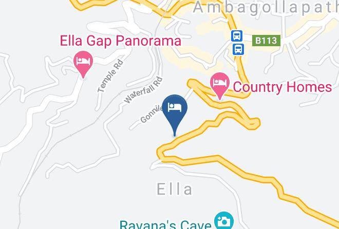 Badulla - Ella Lucky Panoramic Maps
