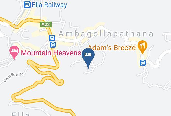 Badulla - Ella Master Point Maps