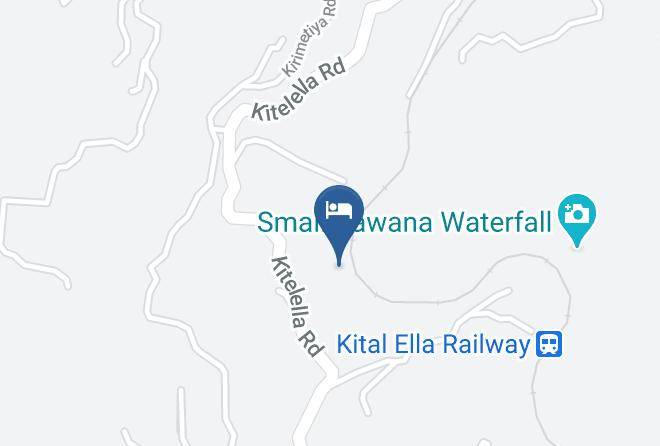 Badulla - Ella Rock Vila Hotel Maps