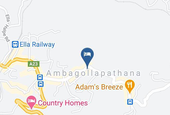 Badulla - Ella Rohamton Maps