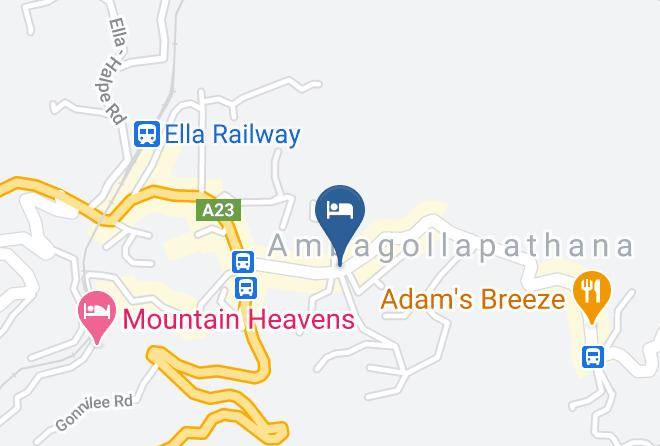 Badulla - Ella Royal Ace Maps